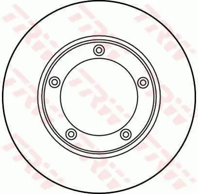 TRW DF1209 On Fren Dısk Aynası J9 Em Olcu: (Cap: 280mm, Kalınlık:14mm, Genıslık: 55,5mm) 4246B8