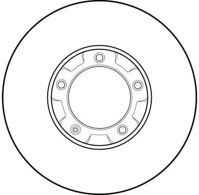TRW DF1523 Fren Diski Ön Lt 28-35 I-Lt 40-55 I 281615283A