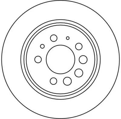TRW DF1674 Fren Diski Arka 240 740 760 940 3699507
