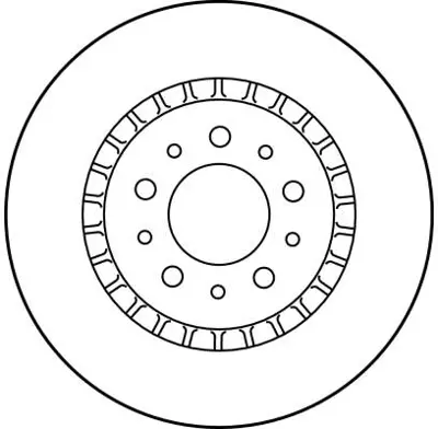TRW DF1688 Fren Diski Ön Volvo-740.760.780.940.960 Hk 2708782