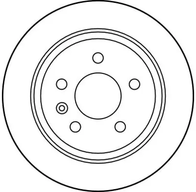 TRW DF2794 Fren Dıskı Arka V-Class 638/2 96>03 Vıto 638 96>03 A6384230112
