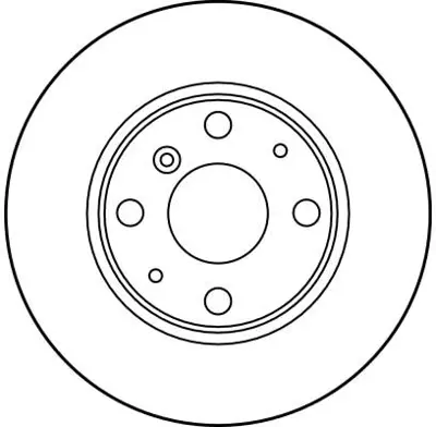 TRW DF3114 Fren Dıskı Ön 4351287725000