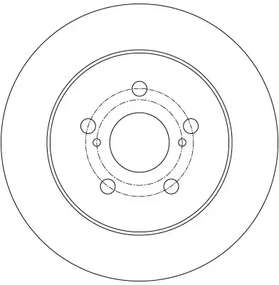 TRW DF6145 Fren Dıskı Arka 4243112310