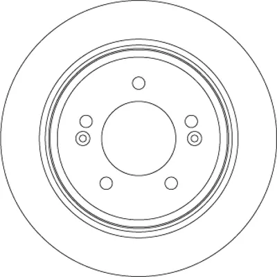 TRW DF7953 Fren Diski Arka Grandeur-Sonata 7-İ30-Ceed 584113V500