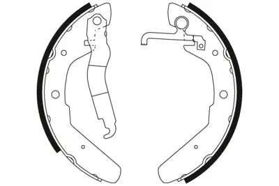 TRW GS8173 Arka Fren Balatası Pabuc Transporter T2 / T3 91 251698531EV 251698531LX