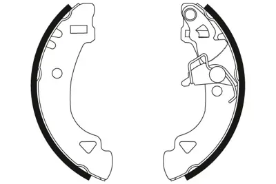 TRW GS8566 Arka Fren Balatası Pabuc Uno 70 Panda 9945640