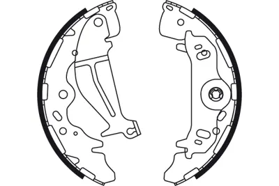 TRW GS8774 Arka Fren Balatası Pabuc Starex H1 2,5 Tcı / 2,5 Crdı / H1 2,5 Td / 2,5 Crdı 01> 583054AA30 583054HA00
