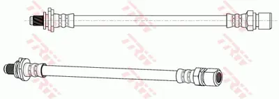 TRW PHB342 Fren Hortumu Arka Astra F 1991-2001-Astra F Classıc 1998-2005-Calıbra A 1990-1997-Vectra A 1988-1995 4483285 90468320