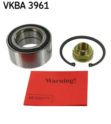 SKF VKBA 3961 Tekerlek Rulman Kıtı Accord Vıı 03>08 Cıvıc Ix 12> 44300TV2E01 C2P12624 LR024508