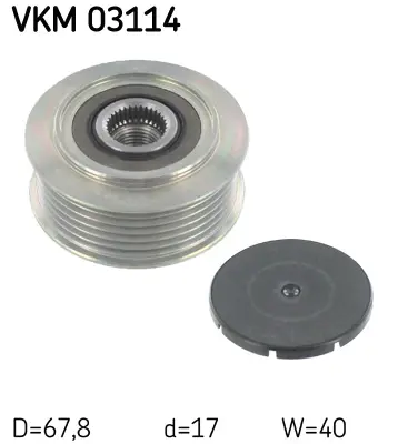 SKF VKM 03114 Rulman Vkm 03114 21903119K 8658644