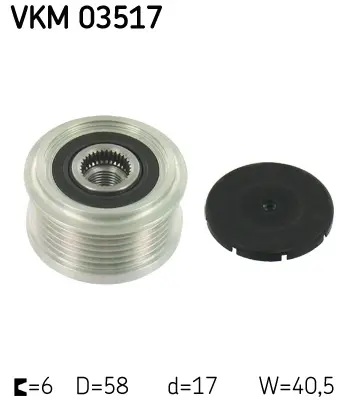 SKF VKM 03517 Rulman Vkm 03517 55566587