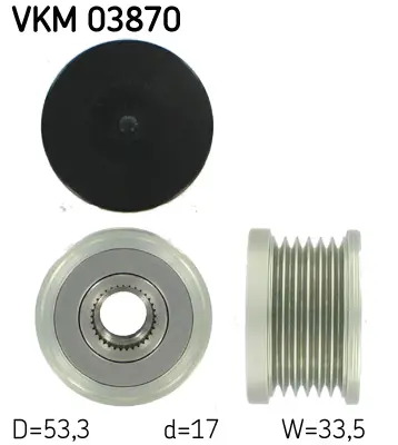 SKF VKM 03870 Rulman Vkm 03870 12317552352