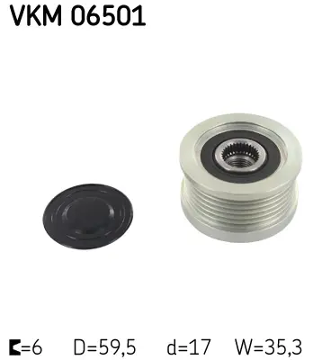 SKF VKM 06501 Rulman Vkm 06501 3732227020