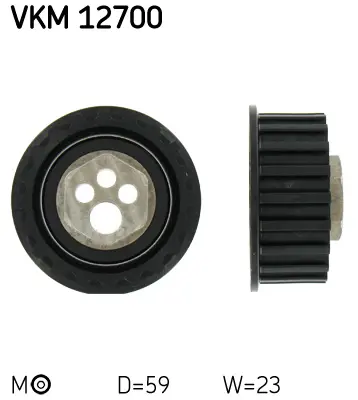 SKF VKM 12700 Eksantrik Gergi Rulmanı Ibıza I 1.2-1.2i-1.5-1.5i-1.7 84-93 -Malaga 1.2-1.2i-1.5i 84-93 SE021012060A