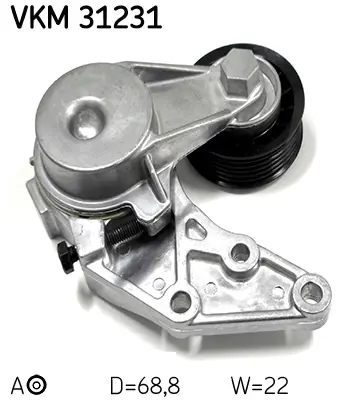 SKF VKM 31231 Rulman Vkm 31231 22145299D YM2110145BB