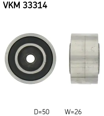 SKF VKM 33314 X Alternatör Gergi Rulmanı Jumper 2.0-2.2 Hdı-Ducato 2.0 Jtd 02- -Boxer 2.0 Hdı 02- 575195 9644788580