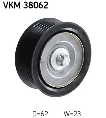 SKF VKM 38062 Kayıs Gergı Rulmanı (Kanallı) W203 05>07 Cl203 05>08 W204 07>14 W211 05>08 W212 09>13 W221 06>13 R17 A2722020000