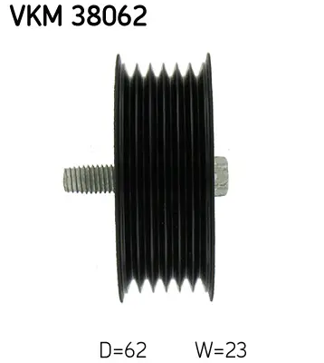 SKF VKM 38062 Kayıs Gergı Rulmanı (Kanallı) W203 05>07 Cl203 05>08 W204 07>14 W211 05>08 W212 09>13 W221 06>13 R17 A2722020000