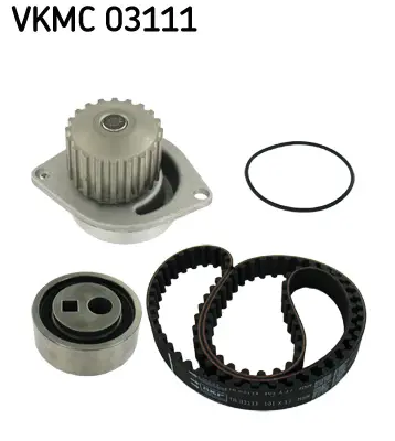 SKF VKMC 03111 Devirdaimli Eksantrik Gergi Kiti Cıtroen Xsara 97-00 Saxo 96-04 Peugeot 106-206-306 1.4 82954 97535002 PEE002710EVA