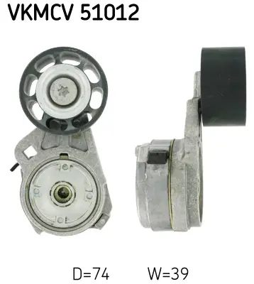 SKF VKMCV 51012 Alternator Gergı Rulmanı Mercedes Setra Tourısmo Travego 0 350 99> 9062001870