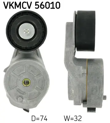 SKF VKMCV 56010 Alternator Gergı Rulmanı - Scanıa / 4 Serısı 94c / 260 310 94d 220 230 260 (Dsc 9,0) 96> 2197005