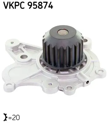 SKF VKPC 95874 Devırdaım Accent 03 05 Dızel Getz 03 06 Dızel 3 Sılındır Sportage 04> Tucson Cerato 2,0 Crdı 2510027400