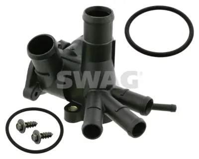 SWAG 30 12 0028 Sogutma Suyu Flansı Cıvata Takımı Ile Termostat Muhafazası Içın Seat 30121117LS1