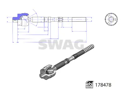 SWAG 33 10 4546 Rot Mili Febı 178478 485212518R