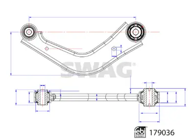 SWAG 33 10 4780 Salıncak Ford Febı 179036 1801446