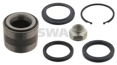 SWAG 87 92 9939 Tekerlek Rulmanı Aks Somunlu, Emnıyet Segmanlı Ve Contalı Subaru 28035AA035