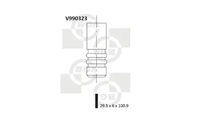 BGA V990323 Emme Subap A1 1.4tfsi 36109601S