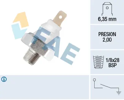 FAE 12940 Yag Basınc Musuru Nıssan 2524010G00