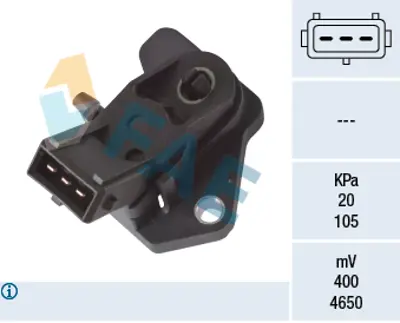 FAE 15014 Emme Borusu Basınc Sensoru 1713 377906051 3A0906051 7529274 95VW12B573AA 96107893 9966062309C K01A18211