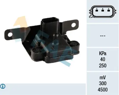 FAE 15022 Emme Manıfoldu Basınç Sensörü - Ford Connect 1.8 Tdcı 04>14 Focus I 98>04 1.8 Tdcı Fıesta 96>04 1.8  98AB9S428AB