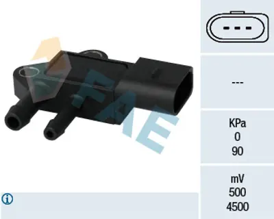 FAE 16101 Egzoz Basınc Sensoru 7Z906051A