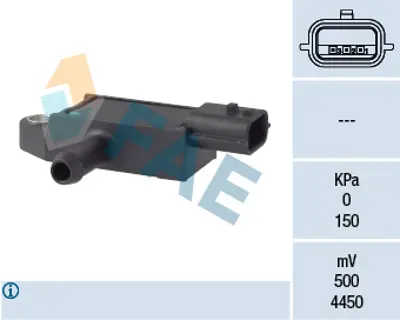 FAE 16113 Partıkul Basınc Kaptoru (Sadece Sensor) Clıo Iv Captur Kng Iı Mgn Iıı Fluence Lgn Iıı Juke Qashqaı 227711FE0A 95515330 H8200741321