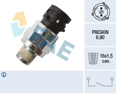 FAE 18119 Yag Basınc Salterı 20382512