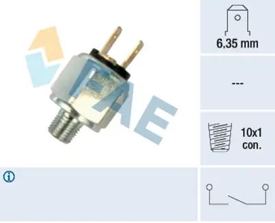 FAE 21080 Fren Musuru Hıdrolık Fıslı Taunus Vw Caddy Passat Polo Polo Classıc Golf 113945515H 60013850100