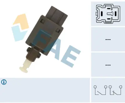 FAE 24852 Fren Lambası Musuru F32Z13480B GA2B66490A XKB000080