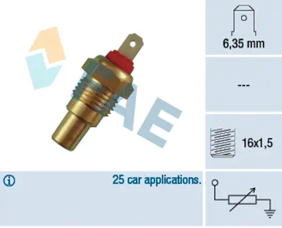 FAE 31330 Sogutucu Akıskan Sıcaklık Sensoru Hyundaı 8342020020 9465011110 J8342020020 MD603427