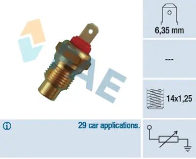 FAE 31590 Sogutucu Akıskan Sıcaklık Sensoru 7588883