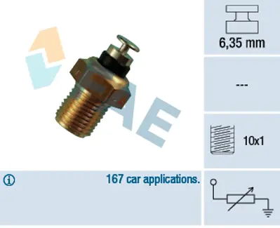 FAE 32110 Sogutucu Akıskan Sıcaklık Sensoru 35175017 499195011 49919563 SE021947000I