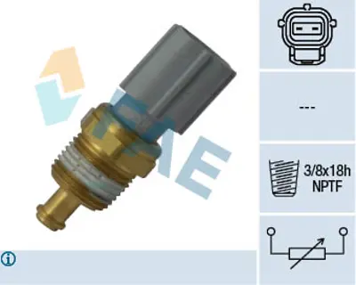 FAE 33734 Hararet Musuru (Grı) Transıt V184 01>06 Escort Vıı 1,6 16v / 1,8 16v Focus I 98>04 Focus Iı C Max 03 AJ810031 DY1144 GY0118840B LR018397