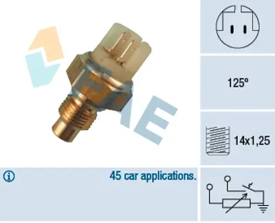 FAE 34040 Sogutucu Akıskan Sıcaklık Sensoru 7700786467