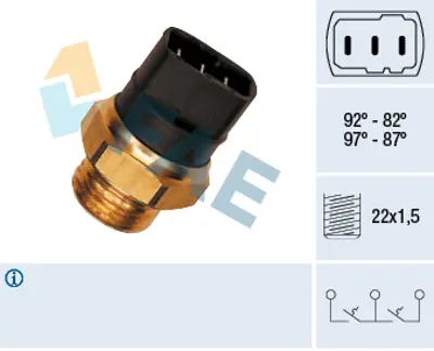 FAE 38150 Fan Musuru Audı A8 94>03 T2 80>92 251959481D