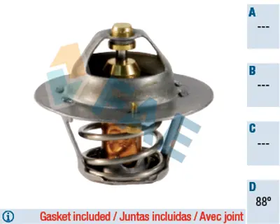 FAE 5323988 Termostat 2550033060 K30E15171