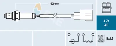 FAE 75651 Oksıjen Sensoru 855877