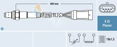 FAE 77206 Oksıjen Sensoru 8200036545