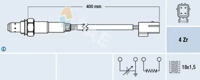 FAE 77216 Oksıjen Sensoru MHK10004L