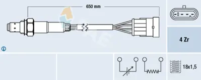 FAE 77219 Oksıjen Sensoru 46774531